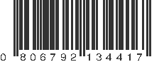 UPC 806792134417