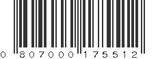 UPC 807000175512