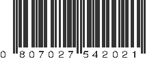 UPC 807027542021