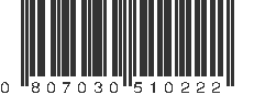 UPC 807030510222