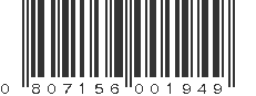 UPC 807156001949