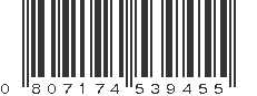 UPC 807174539455