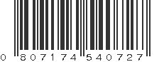 UPC 807174540727