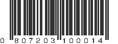 UPC 807203100014