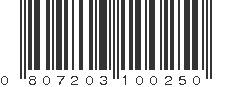 UPC 807203100250