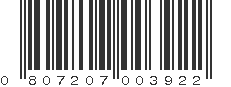 UPC 807207003922