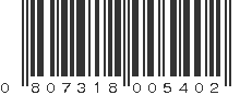 UPC 807318005402