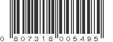 UPC 807318005495