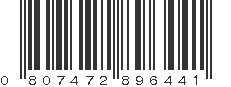 UPC 807472896441