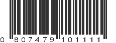 UPC 807479101111