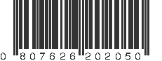 UPC 807626202050