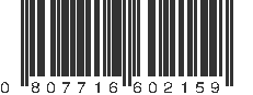 UPC 807716602159