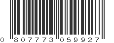 UPC 807773059927