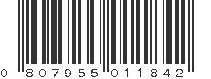 UPC 807955011842