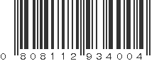 UPC 808112934004