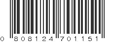 UPC 808124701151