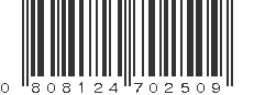 UPC 808124702509