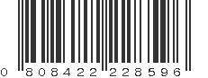 UPC 808422228596