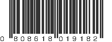 UPC 808618019182