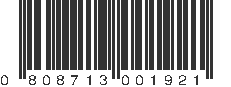 UPC 808713001921