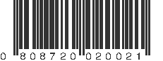 UPC 808720020021