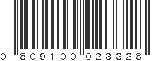 UPC 809100023328