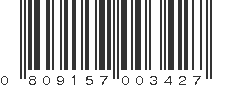 UPC 809157003427