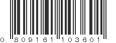 UPC 809161103601