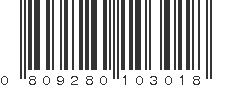 UPC 809280103018