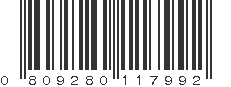 UPC 809280117992