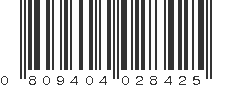 UPC 809404028425