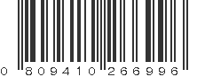 UPC 809410266996