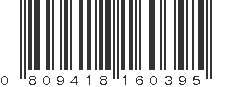 UPC 809418160395