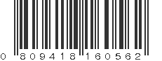 UPC 809418160562