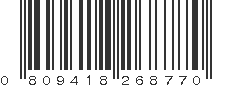 UPC 809418268770