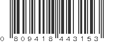 UPC 809418443153