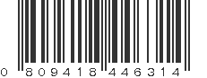 UPC 809418446314