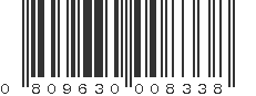 UPC 809630008338