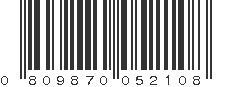 UPC 809870052108