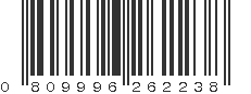 UPC 809996262238