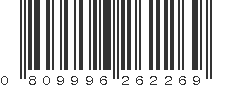 UPC 809996262269