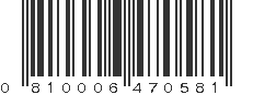 UPC 810006470581