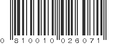 UPC 810010026071