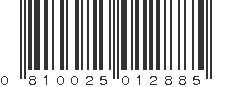 UPC 810025012885