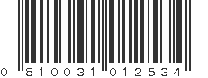 UPC 810031012534