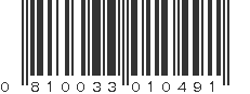 UPC 810033010491