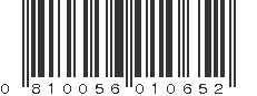 UPC 810056010652