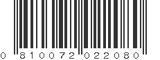 UPC 810072022080