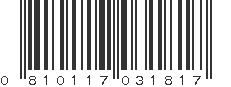 UPC 810117031817