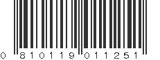 UPC 810119011251